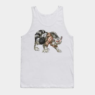 WereCat: Silver Tabby Tank Top